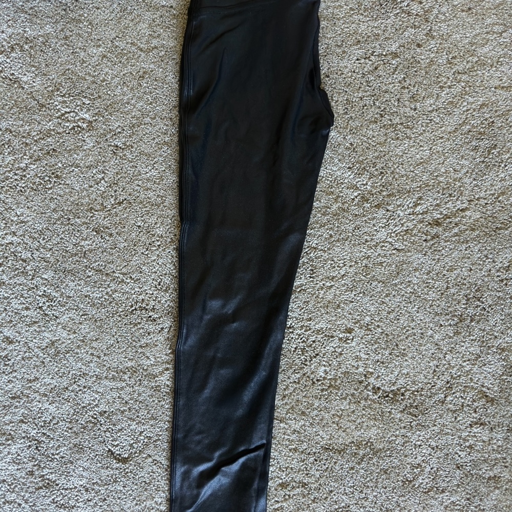 Spanx  faux leather petite medium